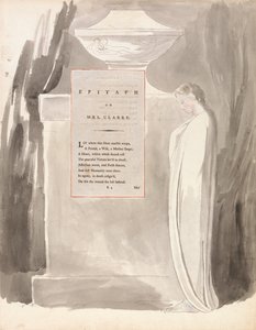 De Gedichten van Thomas Gray, Ontwerp 103, Grafschrift op Mevrouw Clarke
